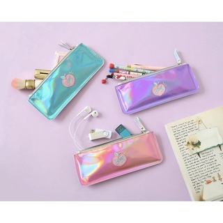 กระเป๋าใส่ดินสอสีรุ้งแบรนด์ milkjoy มีให้เลือก3สี น่ารักทุกสีเลยค่ะ