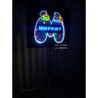 ป้ายไฟทำเอง ชุดทำป้ายไฟ หลอดไฟ led รางถ่าน สำหรับทำป้ายไฟ