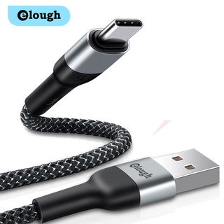 Elough ใหม่ สายชาร์จ USB Type C 5A ชาร์จเร็ว สําหรับ Huawei Xiaomi 3.0 USB C