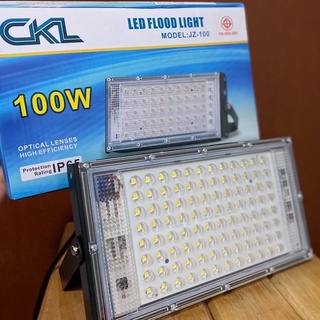 CKL LED FLOOD LIGHT JZ-100/งาน มอก./แสงขาว/(100w)