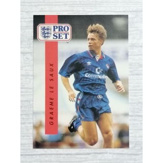 การ์ดบอลทีม เชลซี ( CHELSEA ) PRO SET 1990-91 ENGLISH PREMIER LEAGUE