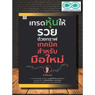 หนังสือ เทรดหุ้นให้รวยด้วยกราฟเทคนิค สำหรับมือใหม่ : หุ้น การวิเคราะห์หุ้น การเงินการลงทุน การลงทุนหุ้น การเทรดหุ้น