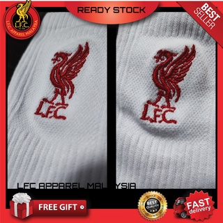 ถุงเท้า ผ้าฝ้าย ลาย Liverpool FC สีขาว