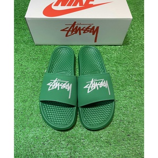 Original NK Benassi x Stussy รองเท้าแตะชายหาด เหมาะกับฤดูร้อน CW2787-001