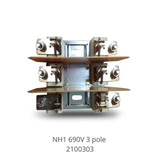 NH1 690V 3 pole Fuse Base SIBA ฐานฟิวส์  2100303 Made in Germany