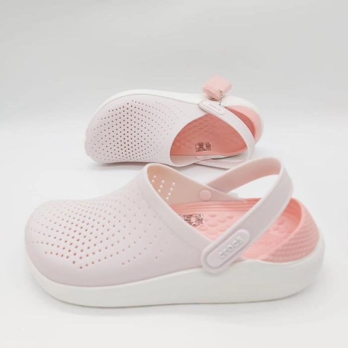 Putih Womens Sandals/CROCS Sandals/CROCS LITERIDE CLOG - PINK White