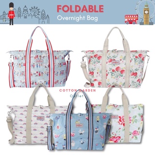 🇬🇧แท้ 100%  ใบใหญ่ กระเป๋าCath Kidston พับได้ foldaway overnight bag