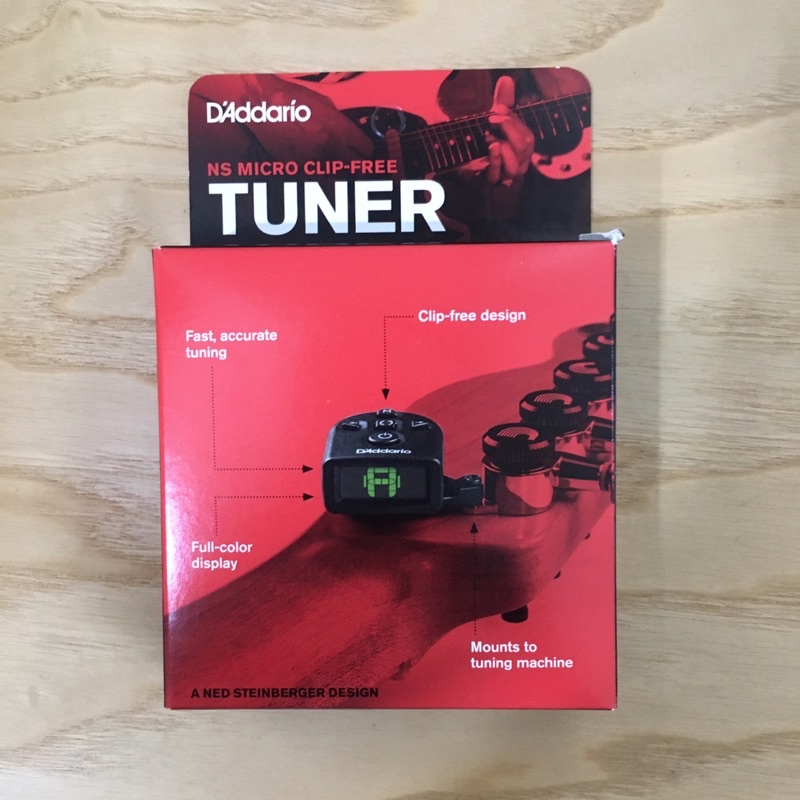PLANET WAVES PW CT 21 NS MICRO CLIP TUNER ฟรี GUITAR TUNER
