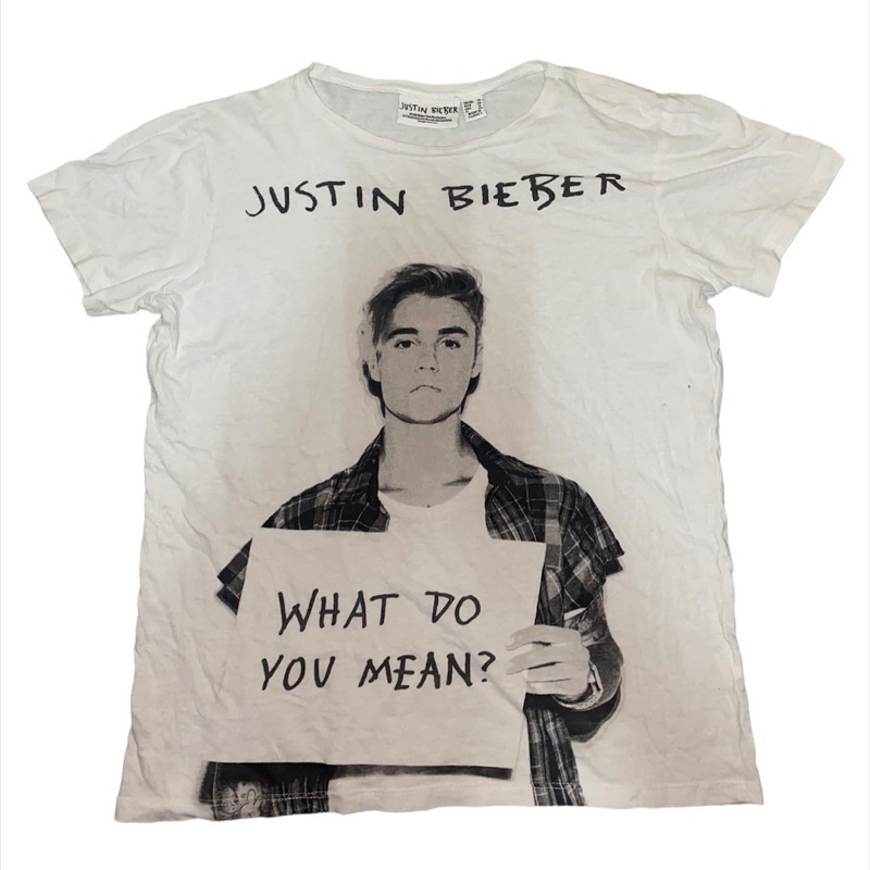 เสื้อมือสอง Justin Bieber แท้