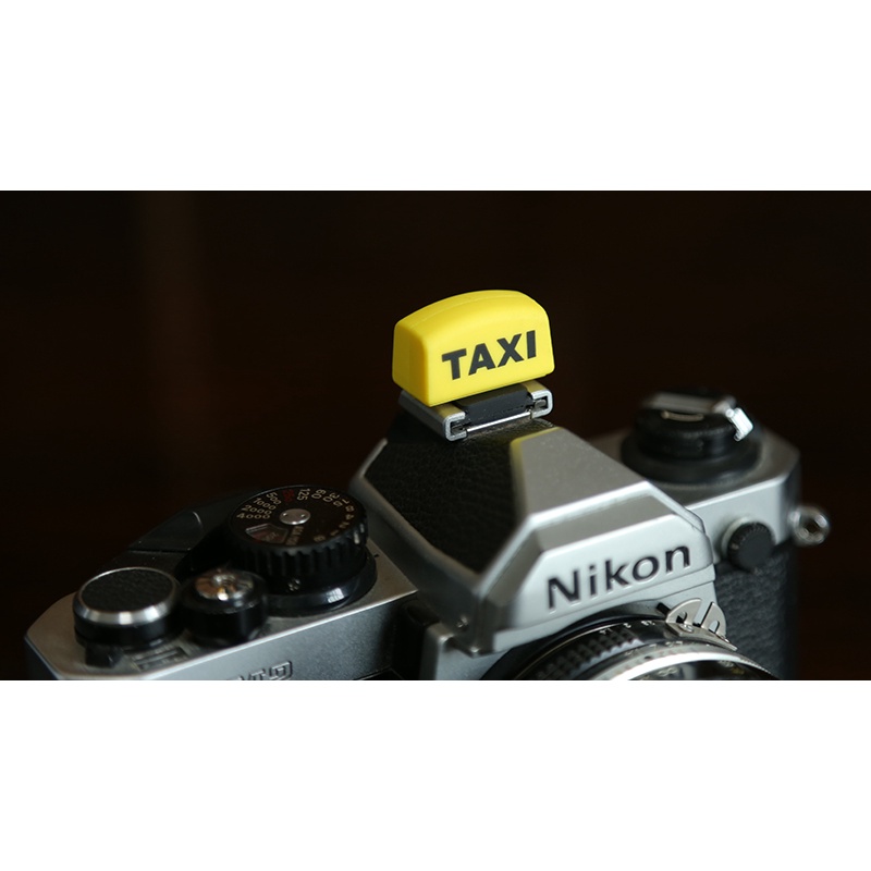 ตัวปิดช่องแฟลช ลาย Taxi Sony A5000 A5100 A6000 A6300 A6500 A7 A7C 7R IV A7S A7II A7RII A9 RX1R ฯลฯ