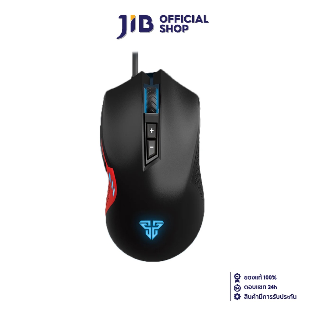 MOUSE (เมาส์) FANTECH PHANTOM X15 RGB GAMING MOUSE (BLACK)