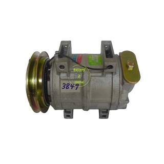 คอมแอร์ กีกิร้อยข้าง นิสสัน บิ๊กเอ็ม แปะ134A (บิ้ว12V) Gigi Compressor Nissan Big-M