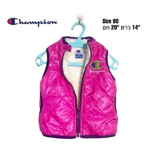 Champion baby size 90 เสื้อกั๊กเด็กเล็ก 2-3 ขวบ L912.b6