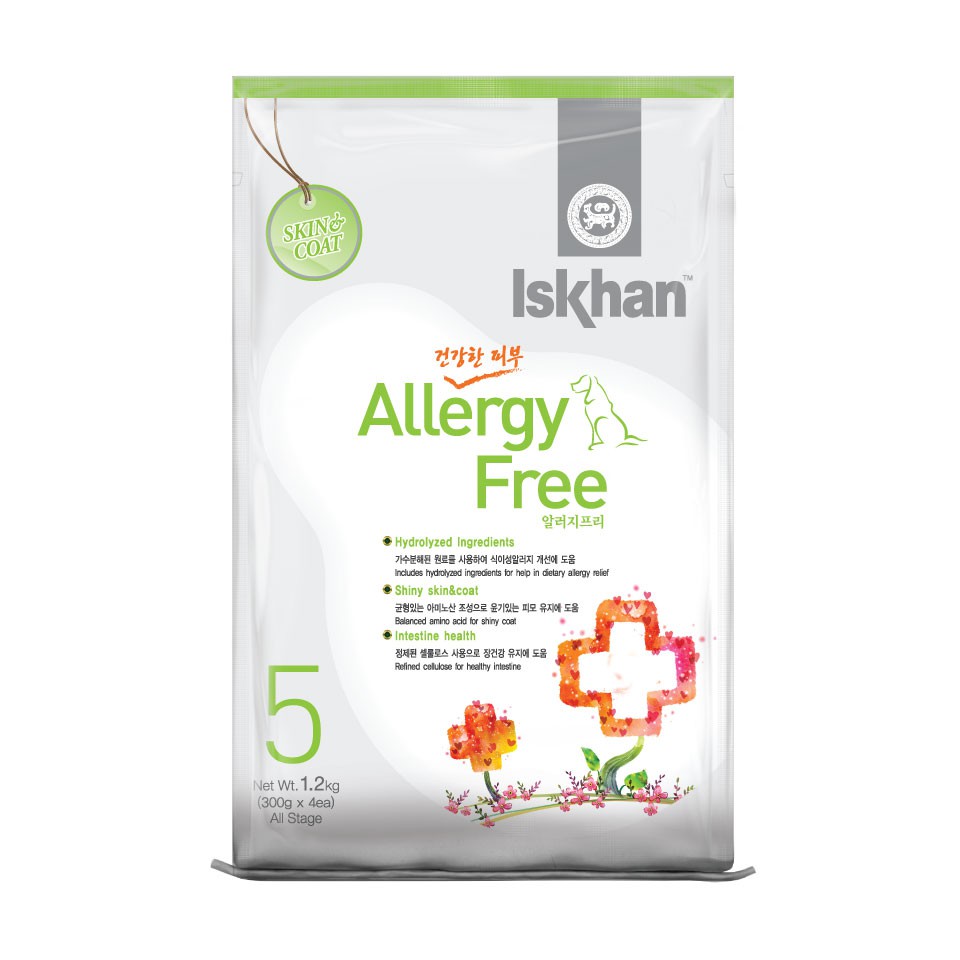 Iskhan อาหารสุนัขปราศจากภูมิแพ้ - 1.2กก