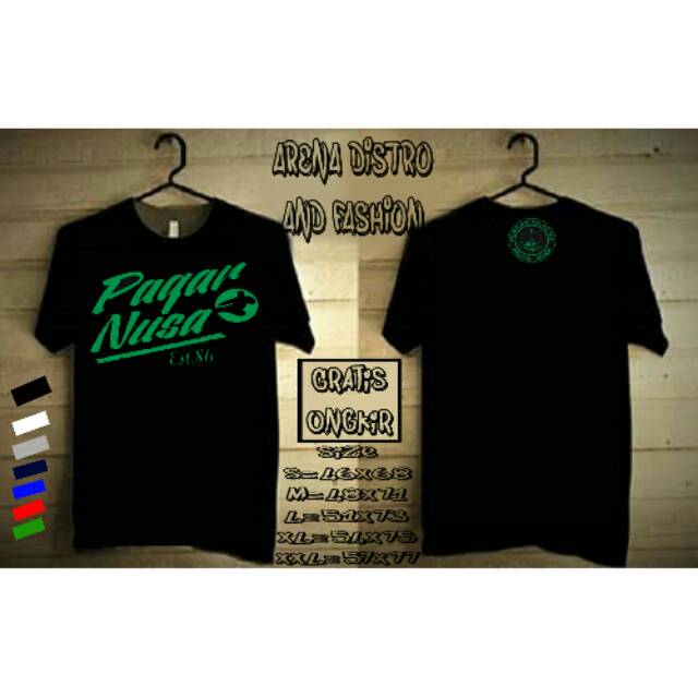 PAGAR NUSA PN เสื้อยืด PAGAR NUSA เสื้อยืด PENCAK SILAT LATEST PAGAR NUSA เสื้อยืด