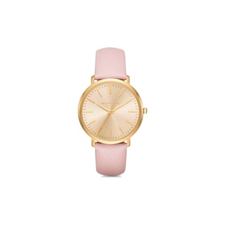 Michael Kors นาฬิกาข้อมือผู้หญิง Jaryn Gold Tone Dial Ladies Dress Pink รุ่น MK2471