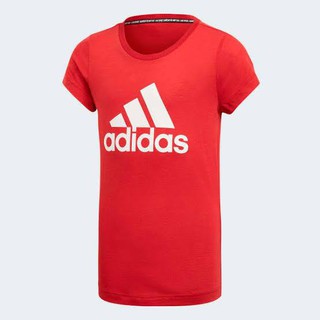 เสื้อยืด Adidas สีแดง 4605 ของใหม่ ป้ายห้อย