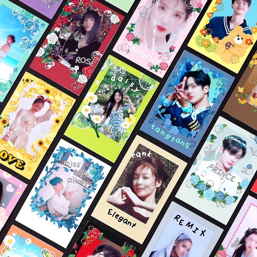 Wannathis Color Polaroid Frame Sticker กรอบสติ๊กเกอร์โพลารอยด์