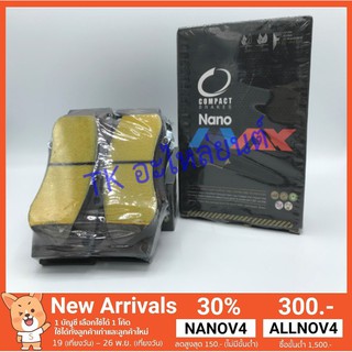 Compact Nano max ผ้าเบรคหน้า Vigo D4D 2008