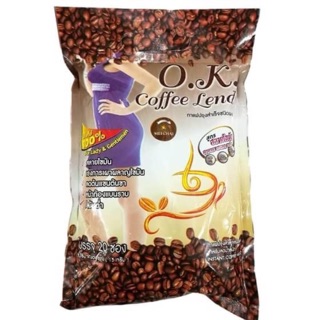 O.K. COFFEE LEND กาแฟ โอเค คอฟฟี่ 20ซอง