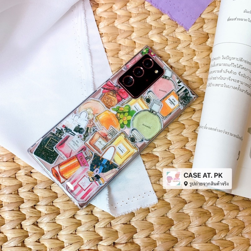 ❤️‍🔥สั่งทำ เคสสติ๊กเกอร์น้ำหอม เรซิ่นเคลือบเงา  i13 pro max s22 ultra note20 a53 a73 reno7 v23 เคสกั
