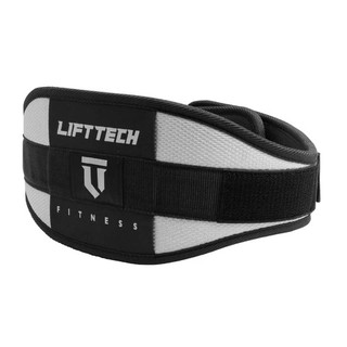 LiftTech |  6" COMP FOAM BELT - Silver/ Black เข็มขัดฟิตเนส