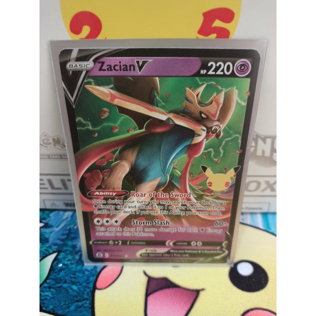 PTCG Zacian V UR 073/060 S1W Sword Pokemon Japanese Collection Mint Card -  AliExpress