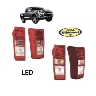 ไฟท้าย LED All New D-MAX 2014 - 2020, Blue Power 1.9 (ไม่รวมขั้ว) ดีแม็ก ออล นิว บลู พาวเวอร์