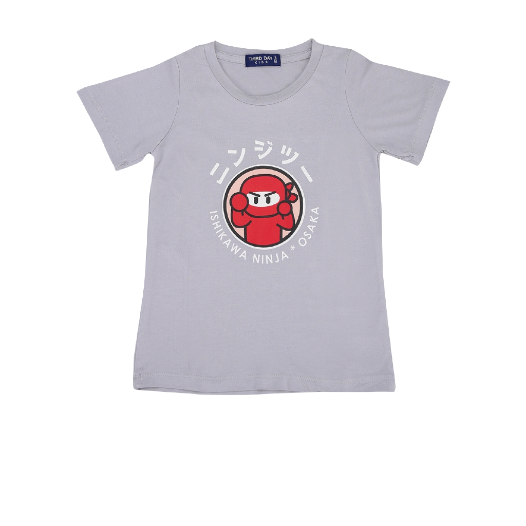DT139 thirdday ishikawa champion เสื้อยืดเด็กวัยหัดเดินสีเทา