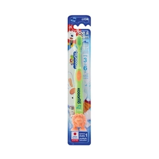 KODOMO แปรงสีฟันเด็ก โคโดโม Soft & Slim 3-6 ปี 1 ด้าม (คละสี)