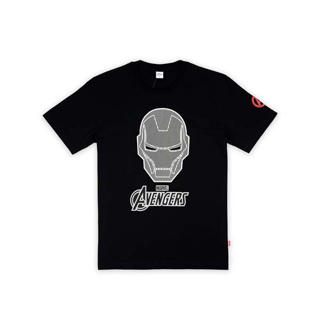 Marvel Men Iron Man UV Sensitive T-Shirt เสื้อไอร่อนแมนเทคนิคสียูวีเปลี่ยนสีเมื่อโดนแดด สินค้าลิขสิทธ์แท้100% characters studio