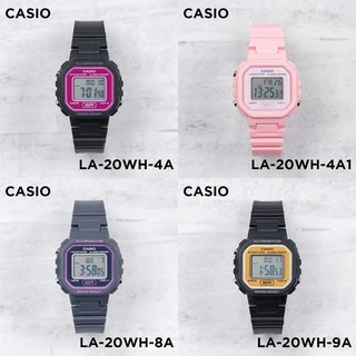 แท้ศูนย์ CMG 100% Casio LA-20WH LA-20 LA-20WHS สุดฮิต นาฬิกาเด็ก แท้ศูนย์ 1 ปี(2A น้ำเงิน)