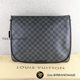 กระเป๋าแบรนด์เนมแท้ มือ2 USED Louis Vuitton Daniel GM กระเป๋าmessenger