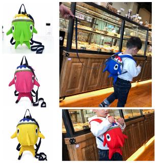 POP กระเป๋า 
backpack 2-5Y กระเป๋าเป้เด็กอนุบาล Baby Shark ป้องกันการสูญหาย travel bag กระเป๋านักเรียน