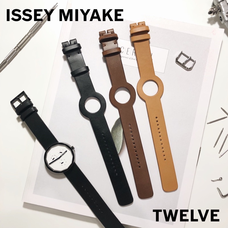 สายนาฬิกา Issey Miyake Twelve 🪡 premium handmade ผลิตจากหนังแท้อิตาลี 🇮🇹