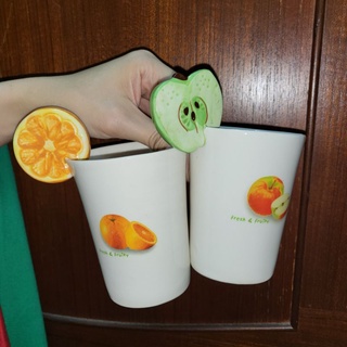 แก้วผลไม้ แก้วมัค fruit mug 2 ใบ 90