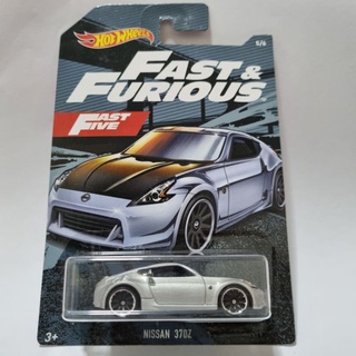 รถเหล็ก Hotwheels NISSAN 370Z  FAST&amp;FURIOUS FASTFIVE (ib27)