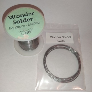 ตะกั่วเงิน Wonder Solder Signature 1.27mm Audio grade แบ่งขายเมตรละ 150 บาท