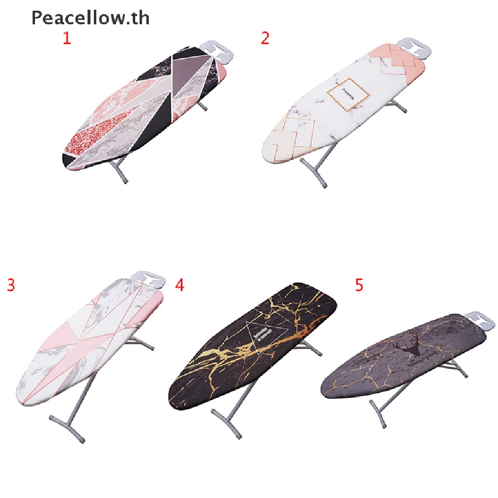 【Peacellow】 140*50cm Marble thick heat retaining felt ironing iron board cover easy fitted 【TH】