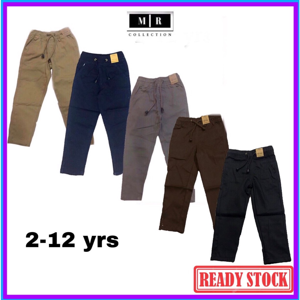 Casual Khakis Slack Pants สําหรับเด็กชายและเด็กหญิง/ลําลอง Slack Khakis Pants Kids Boy & Girl.