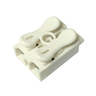 ลูกเต๋าต่อสายแบบกด HATASHI 2P 10A TERMINAL BLOCK 2P 10A HATASHI