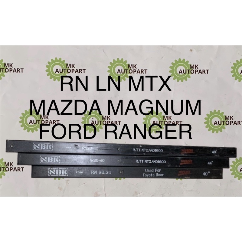 แหนบเสริมบรรทุก รถกระบะ TOYOTA โตโยต้า RN25 LN40 LN56 MTX มาสด้า MAGNUM THUNDER RANGER FIGHTER