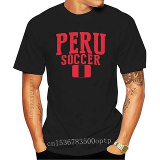 เสื้อยืดสีขาวเสื้อยืด พิมพ์ลายการ์ตูนทีมชาติฟุตบอล Peru สไตล์เรโทร สําหรับผู้ใหญ่S-4XL