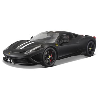 รถโมเดล Ferrari 458 Special (FERRARI SIGNATURE SERIES) อัตราส่วน 1:18 ออกแบบสมจริง สีสันสวยงาม - BBURAGO 18-16903 Black