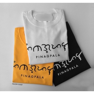 เสื้อยืดสีขาวผู้ชาย Tee เสื้อแฟชั่นผญ - เบย์บายิน PINAG PALA คําสั่งเสื้อยืดคุณภาพสูง Unisex COD