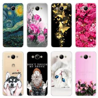 เคสโทรศัพท์ซิลิโคนแบบนุ่มสําหรับ huawei y3 2017 / 2018 Y 5 Lite 2017 cro - l 22 cro- l 02