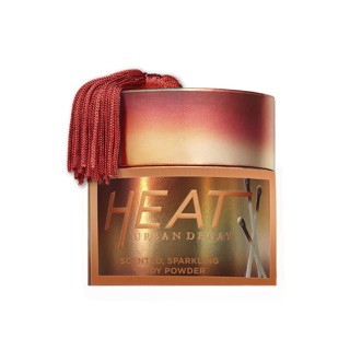 Urban Decay Heat - scented, sparkling body powder