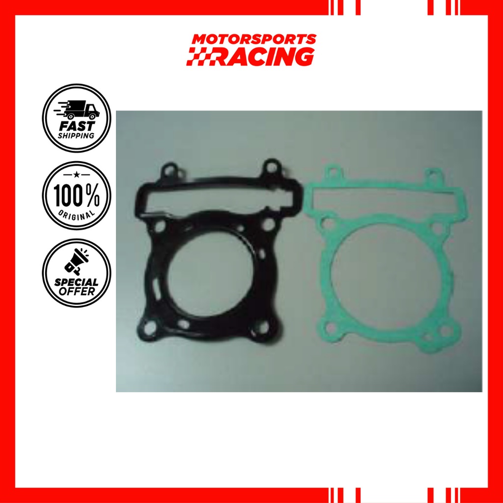 LC135 60MM HEAD BLOCK GASKET (1 SET=2 ชิ้น) BLOK YAMAHA LC 135