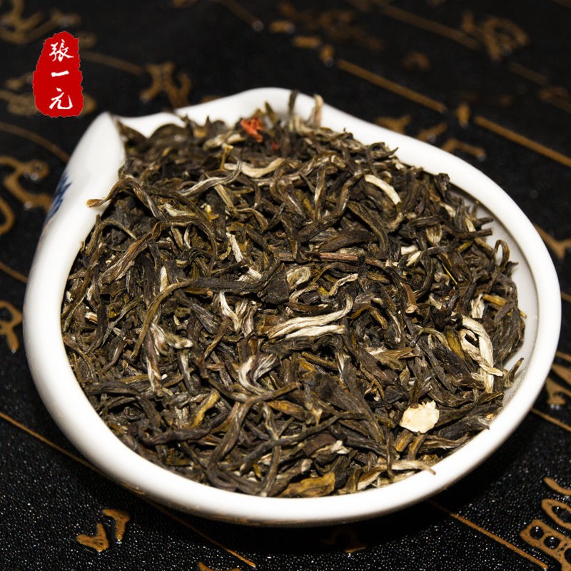 ☊Zhang Yiyuan Jasmine Tea Small Canned 50g Black Can 2020 Strong Flavor