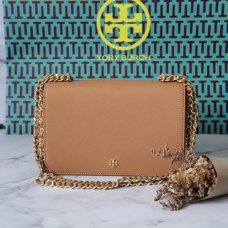 TORY BURCH EMERSON ADJUSTABLE SHOULDER BAG #cardamom